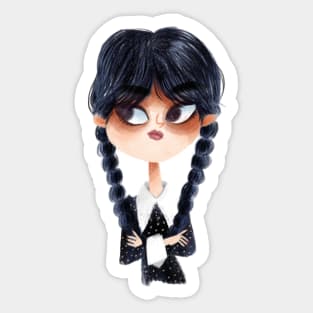 Wednesday Addams Sticker